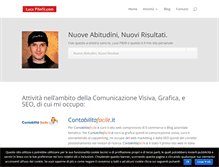 Tablet Screenshot of lucapilolli.com